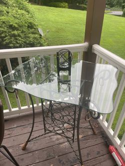 Glass table