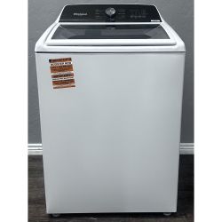 NEW! Open Box! Whirlpool 4.6 Cu. Ft. Washer WTW5020SW0