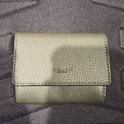 Olive Green Coach Wallet