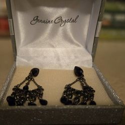  Genuine Crystal Earrings