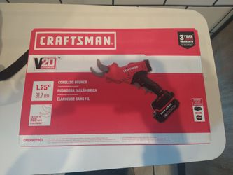 Craftsman 20V Pruner & Battery Brand New Unopened