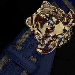 Versace Greca web belt