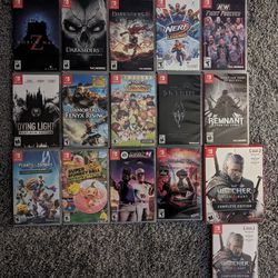 Nintendo Switch Collection For Trade Or Sale 