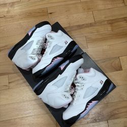 Jordan 5 Soft Pink Sz 5.5y, 6.5y, 7y