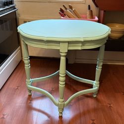 Turquoise Console Table