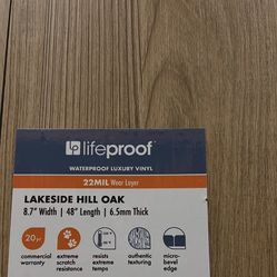 Lifeproof LVP Flooring (15 Boxes)