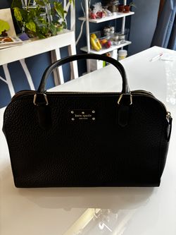 Black and Gold Kate Spade Bag