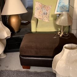 Living Room Set $159 🛋🏮🖼🌳🌸🍀 Living Room Furniture, House And Office Furniture And Decoration, Couch, Ottoman, Tv Stand, Lamp, Art,  