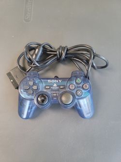 Sony PlayStation 2 DualShock 2 Controller Clear Blue