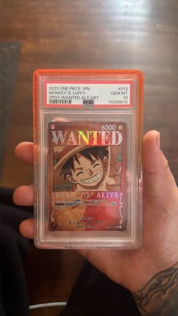 Money Luffy PSA 10