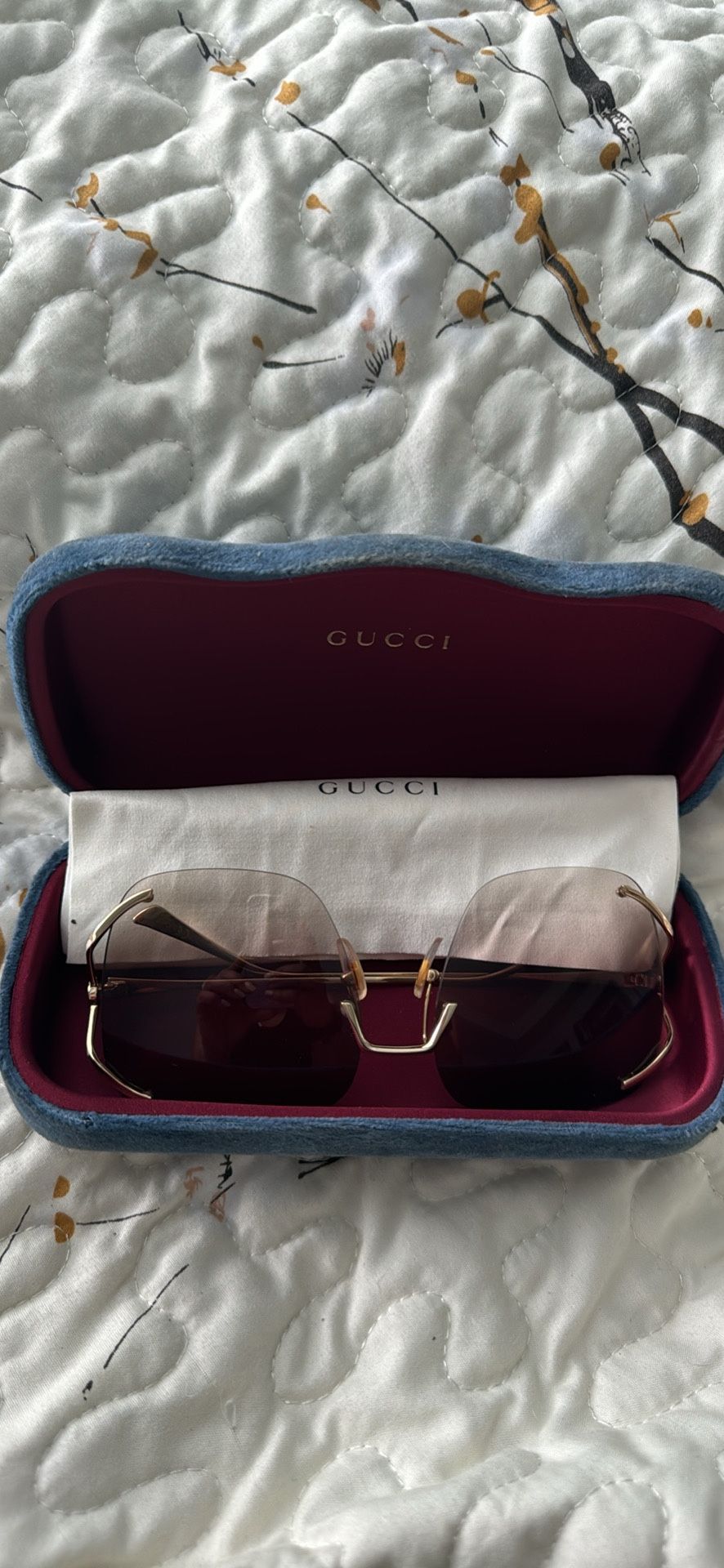 Gucci Glasses With Case
