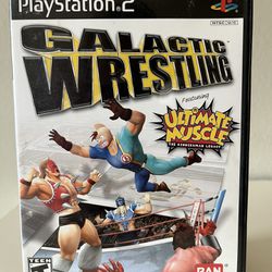 Galactic Wrestling Ultimate Muscle PlayStation 2 PS2 