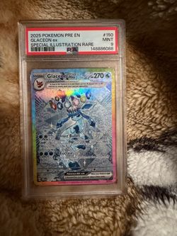 Glaceon Ex#150 Prismatic PSA 9