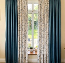 Royal Velvet Curtain Set with Elegant Accessories