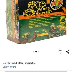 Zoo Med Eco Earth Compressed Coconut Fiber Expandable Substrate - 3 Pack