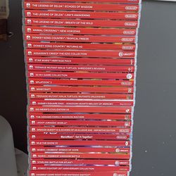 Nintendo Switch  (TONS OF GAMES FOR SALE)