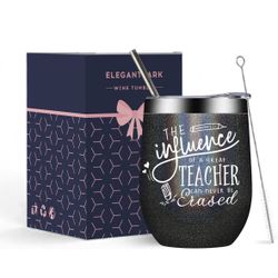 ElegantPark Teacher Wine Tumbler gift set