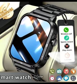 NEW Full HD Display Smart Watch With Flashlight .