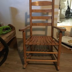 Wooden Rocking  Chair