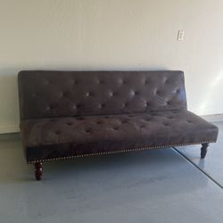 Beautiful Tufted & Tacked Futon