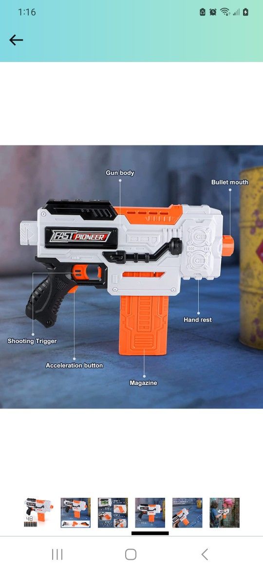 YGNNXRN Toy Foam Blaster (Nerf)