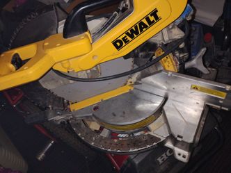 DeWalt Miter Saw double bevel
