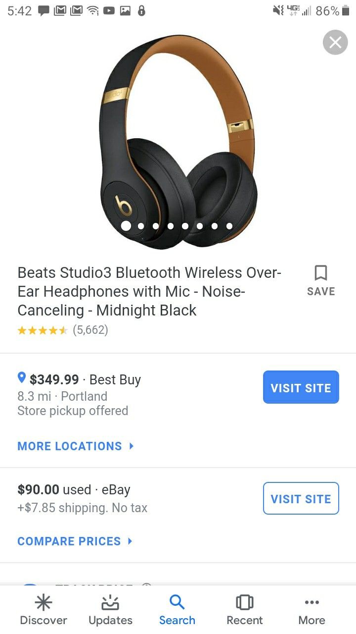 Beats wireless studio 3 price reduced today only!!!