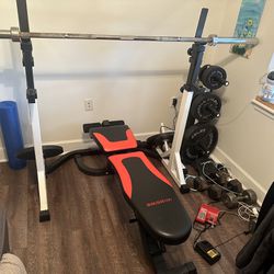 Bench Press With Weights Included