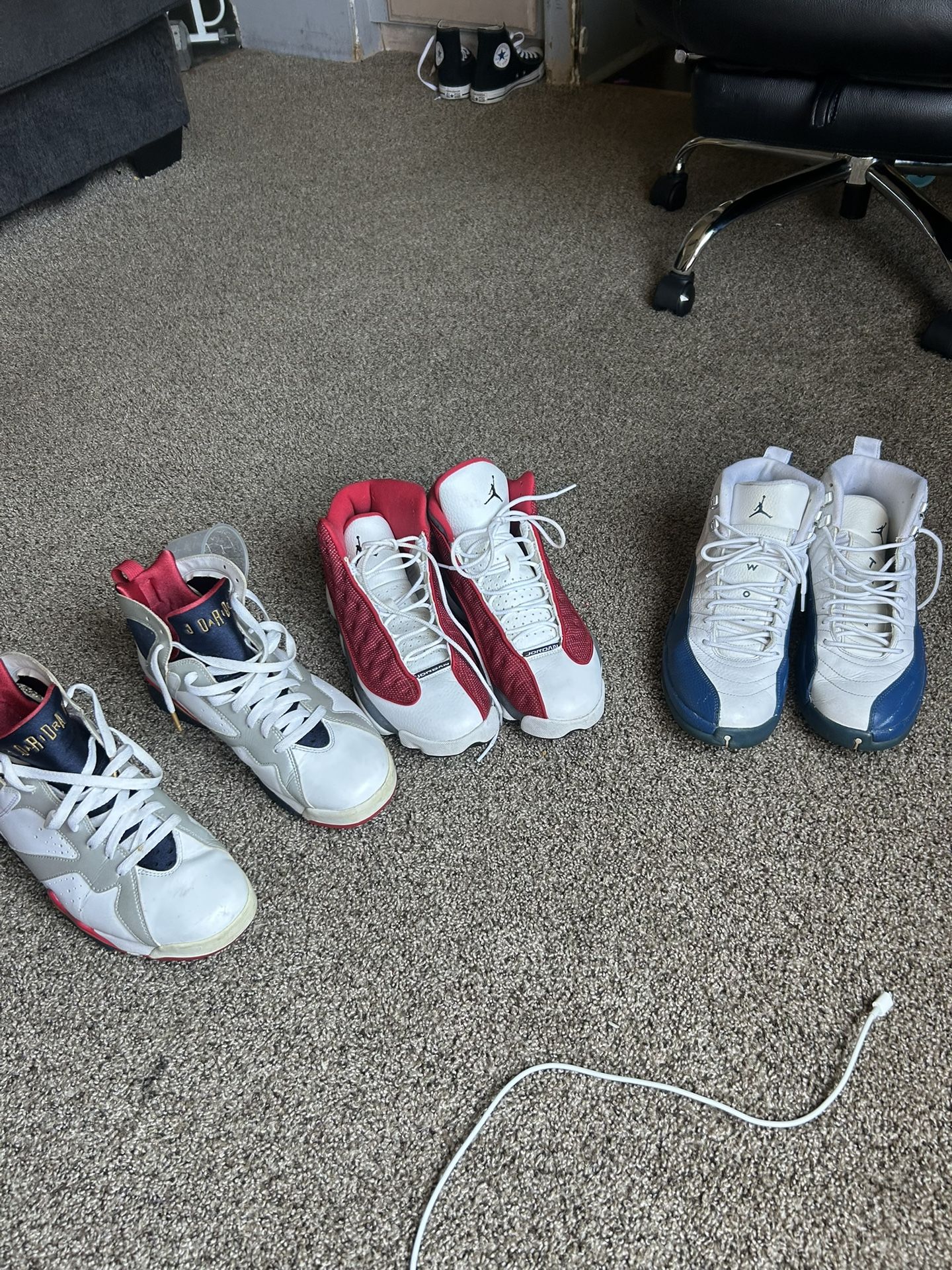 3 Pairs Of Jordan’s