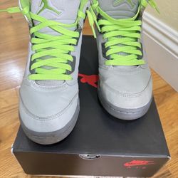 Nike Jordan 5 Green Bean 