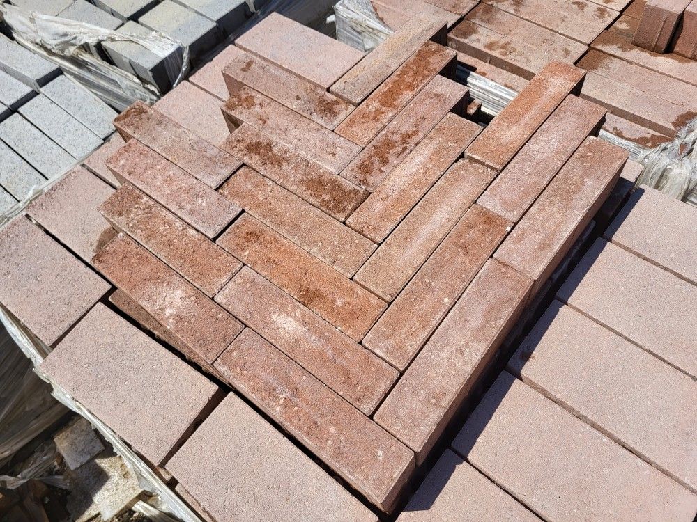 3X12 CEMENT BRICK PAVERS $160 PER PALLET 4