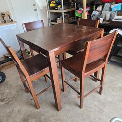 Table and chairs
