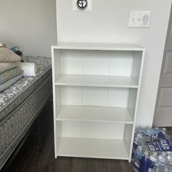 Book Shelf White 
