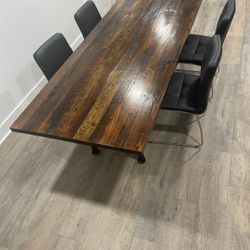 Conference Table And Office Chair Set