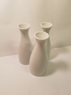 Three 5.5" Tall KOYO Porcelain Sake Bottles - $5 OBO