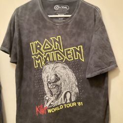 Black & Gray Tee Shirt Size Small 