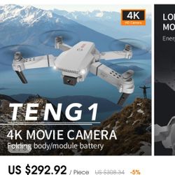 Brand New Never Opened E88 Pro 4k Drone Mini DJI Lots Of Features Perfect For Beginers Aswell