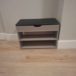 Bench,  Shoe Rack And Storage 