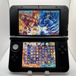 Nintendo 3DS XL Red 64GB Pokemon Bank + ALL Pokemon Games, Mario, Zelda, Kirby 
