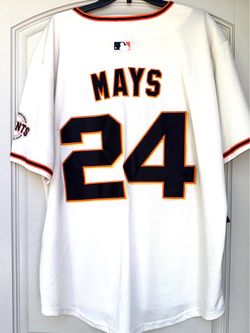 2XL - SAN FRANCISCO GIANTS #24 WILLIE MAYS JERSEY