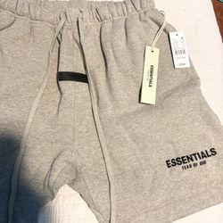 Essentials Shorts Dark Oatmeal 