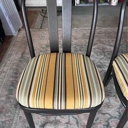 Vintage Wood Bistro Chairs