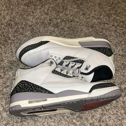 cement jordan 3s
