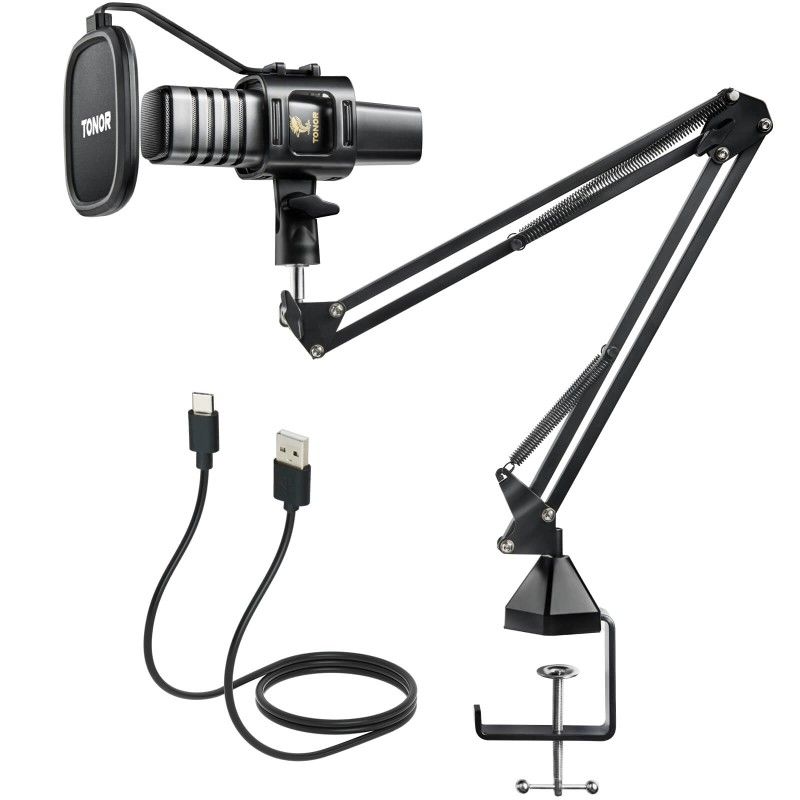 USB Microphone Kit, PC Podcast Recording
