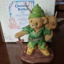 Cherished Teddies Brett" Come To Neverland With Me