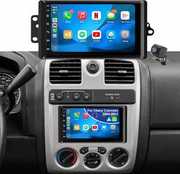 Car Radio Stereo 2003 2004 2005 2006 Chevrolet Silverado Impala Tahoe GMC Sierra Yukon, Wireless CarPlay Android Auto, 7” Touch Screen Backup Camera