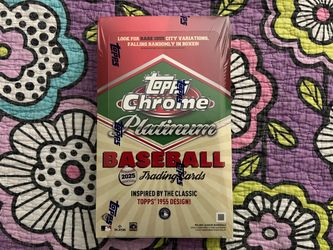 2025 Topps Platinum Chrome Baseball Hobby Box