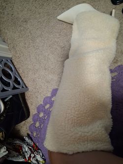 Cream Fashion Nova Boots