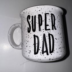Super Dad Speckled Mug