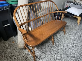 Ethan  Allen  vintage bench